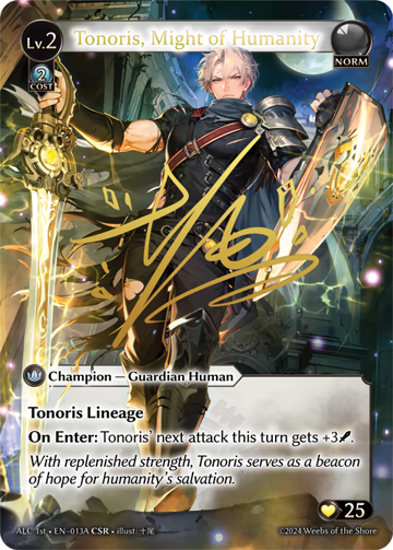 Tonoris, Might of Humanity